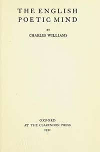 The English Poetic Mind